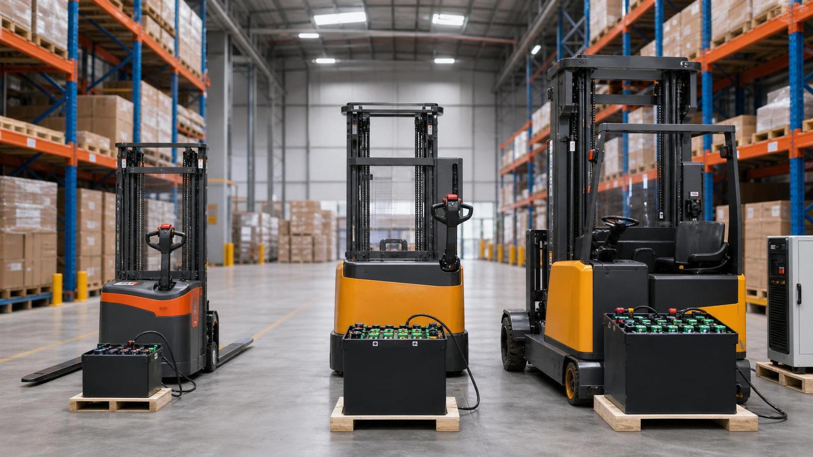 Lift Truck Battery Voltage Explained: How 24V, 36V, and 48V Affect Runtime