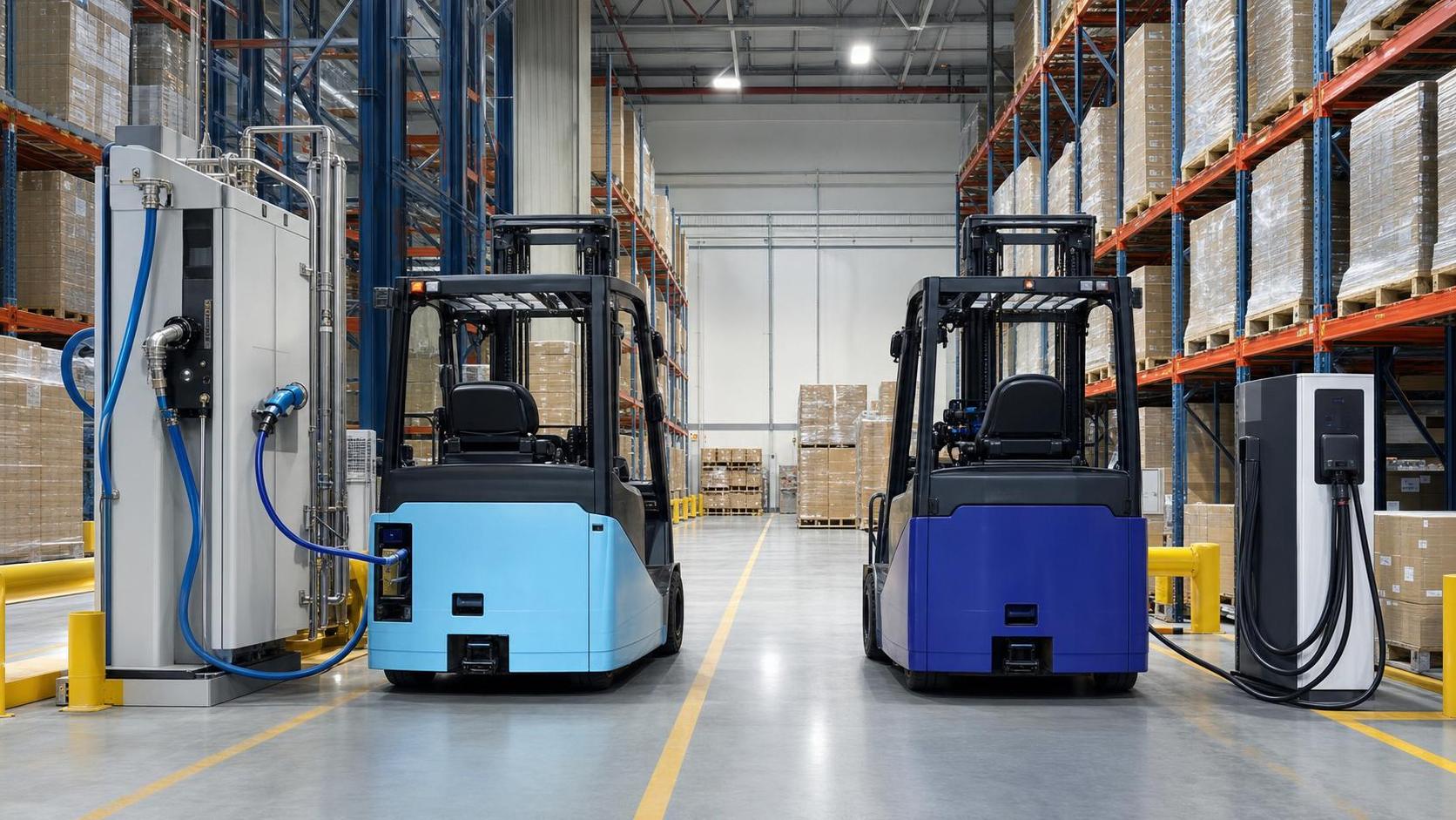 Industrial Forklifts Fuel Cell vs Lithium: Which Fits Multi-Shift Operations Better?