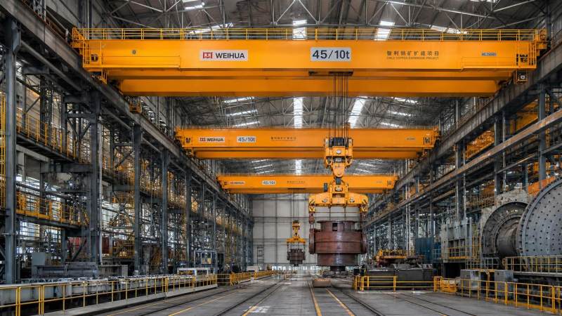 AI Anti-Sway Crane Supply Enters Chile Copper EPC Specs