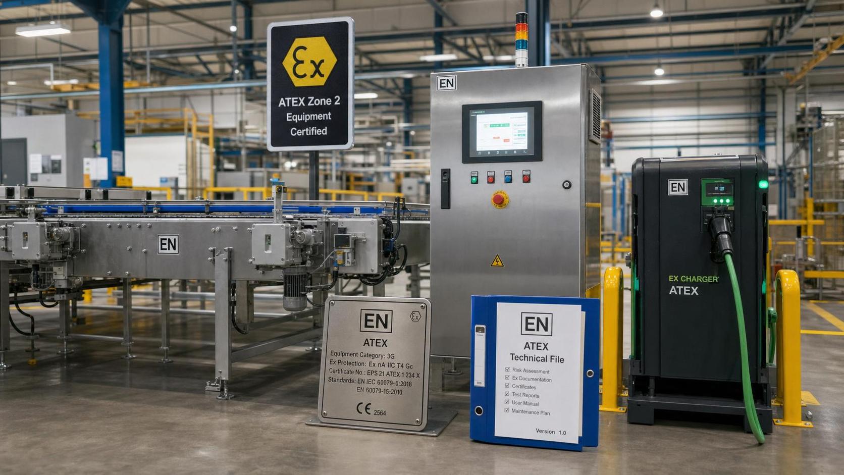 CE ATEX Compliance Checklist: Documents, Zone Marking, and Common Audit Gaps