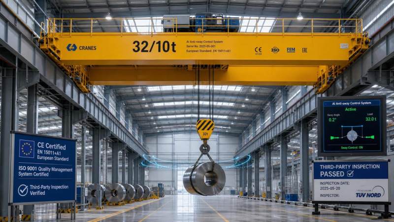 EU Revises EN 13001-3-1:2026 for AI Anti-Sway Controls