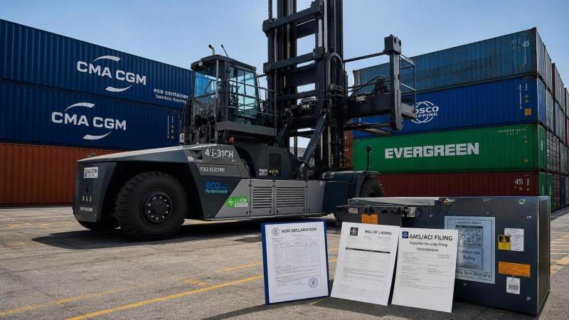 US VGM Proposal Reaches Electric Empty Handlers