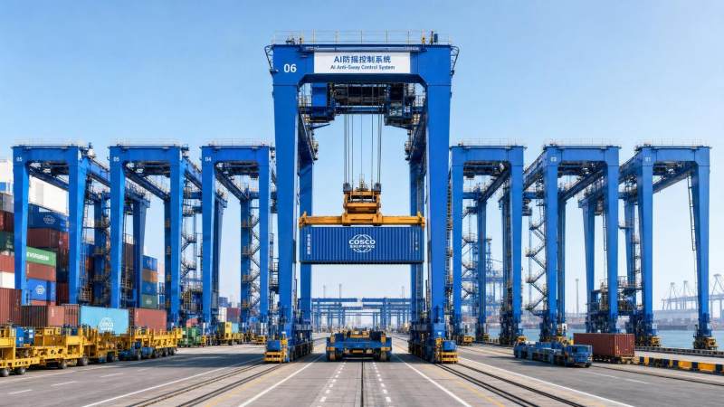 PSA Deploys AI Anti-Sway Cranes as Port Requirement