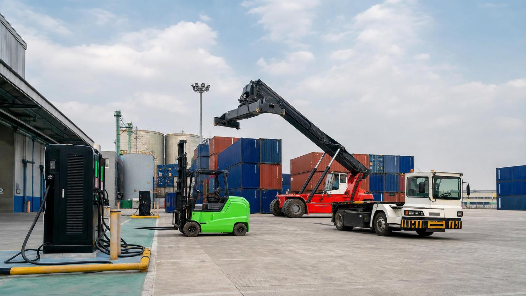 Yard Handling Equipment Cost Breakdown: CapEx, Energy, Maintenance, and Fleet TCO