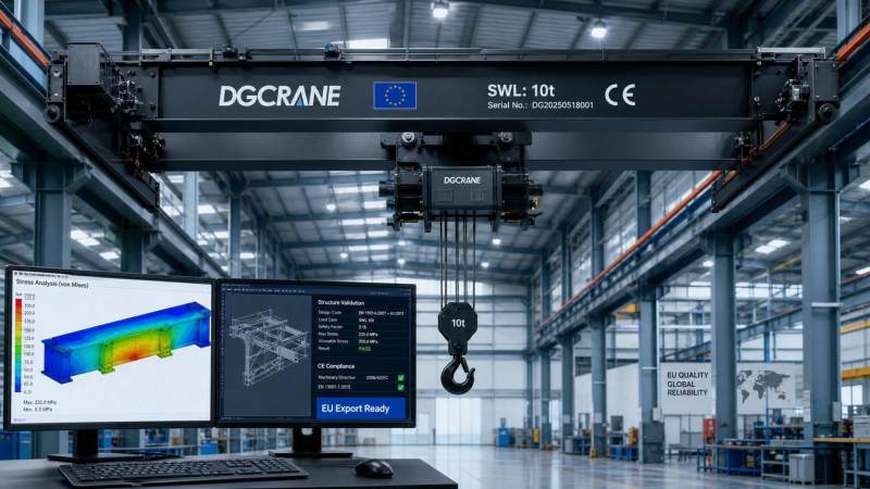 EN 13001-3-1:2026 Adds FEA Checks for EU Crane CE