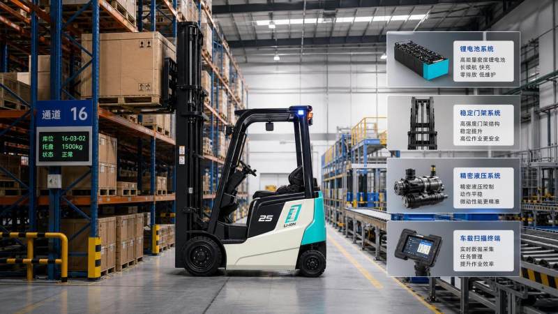 Lift Truck Technology Explained: Key Systems That Improve Throughput and Operator Control