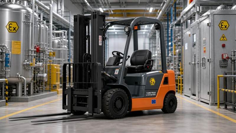 EU ATEX Update Tightens Certification for Li-Ion Forklifts