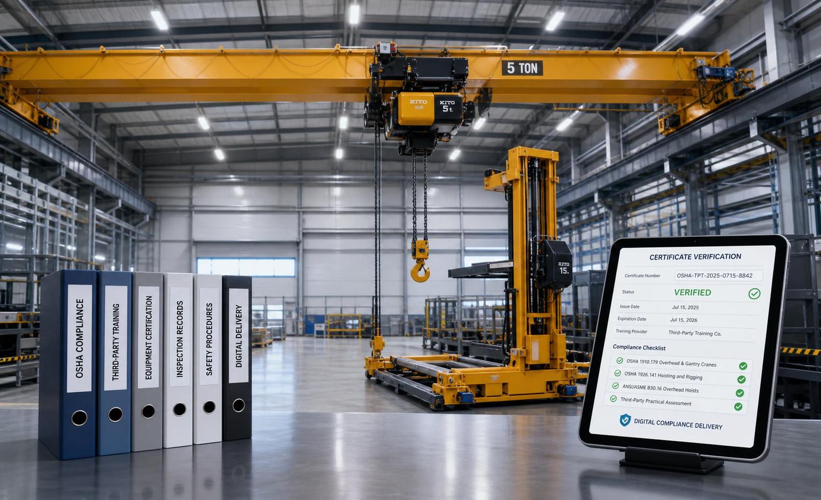 OSHA Updates Crane Operator Certification Guide