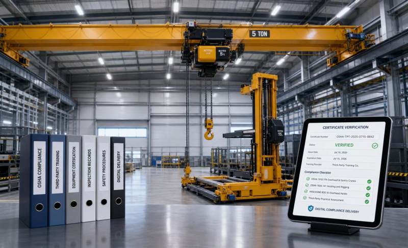 OSHA Updates Crane Operator Certification Guide