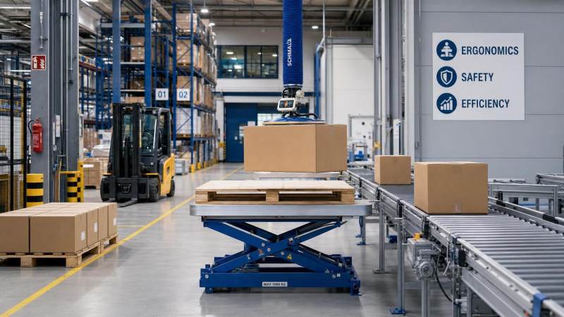 How to Evaluate Industrial Ergonomics Solutions for Safer, More Efficient Material Handling?