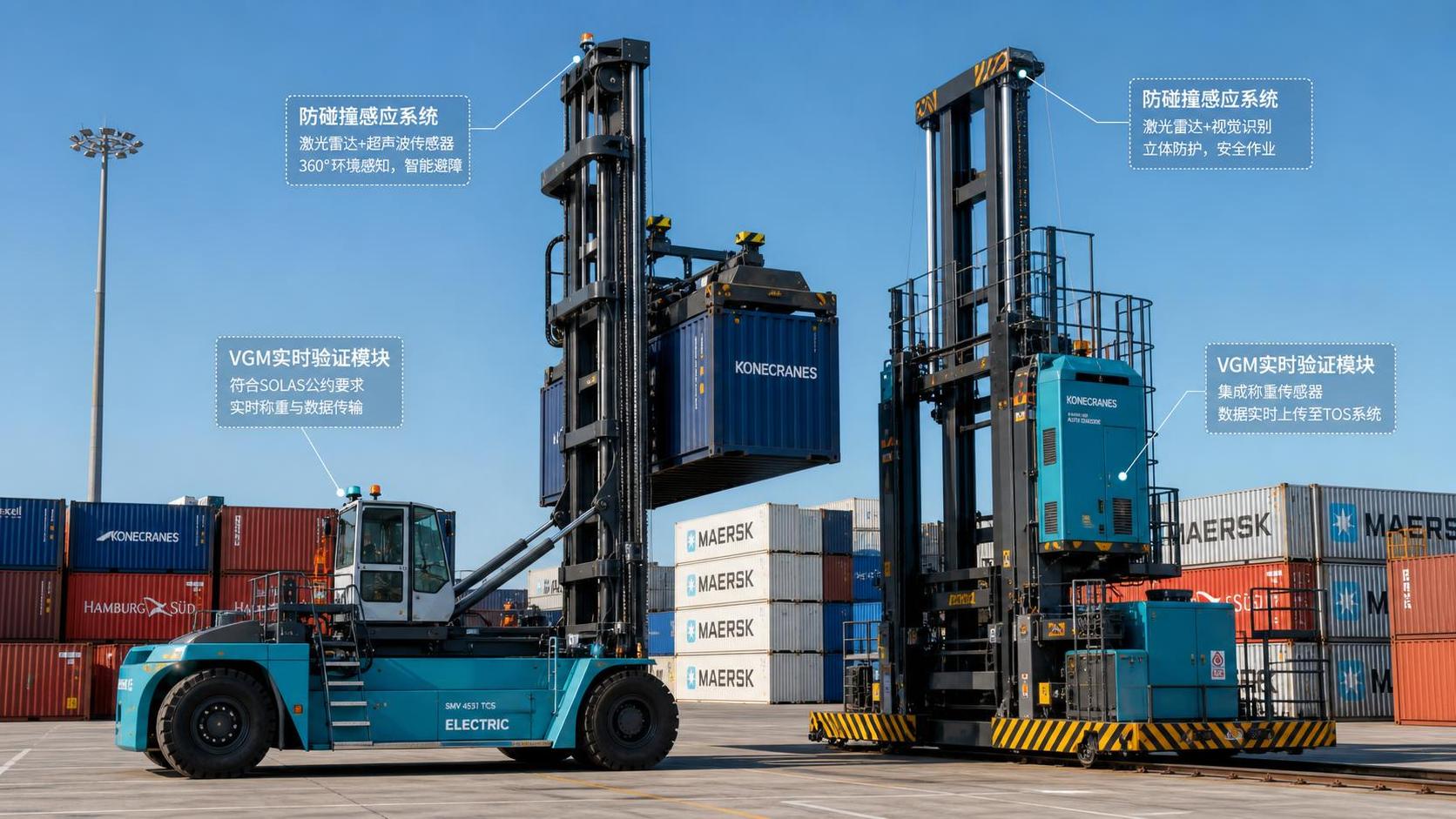 OSHA Requires VGM Modules in Imported Electric Stackers