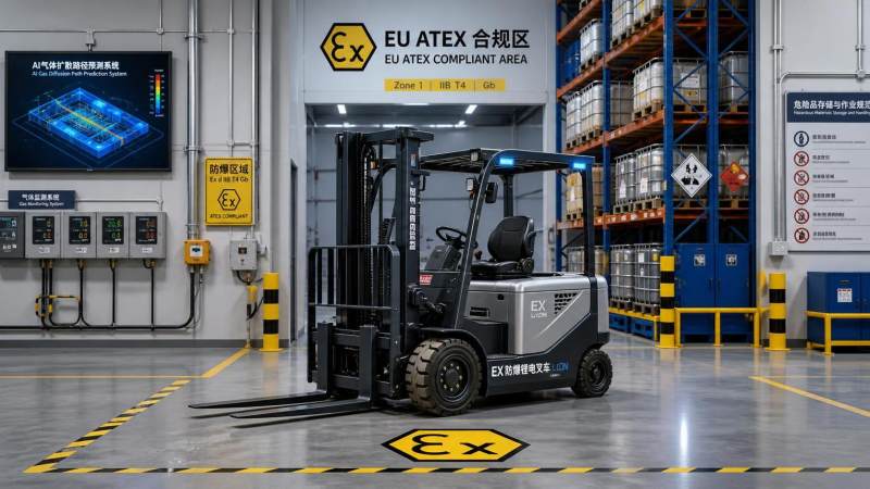 EU ATEX Rule Adds AI Gas Path Certification for Ex Forklifts
