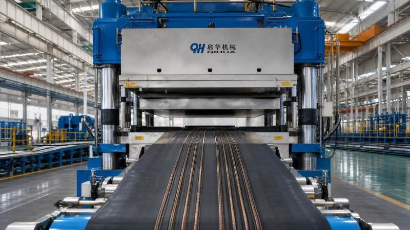 How Curing Press Design Affects Steel Cord Rubber Conveyor Belt Quality