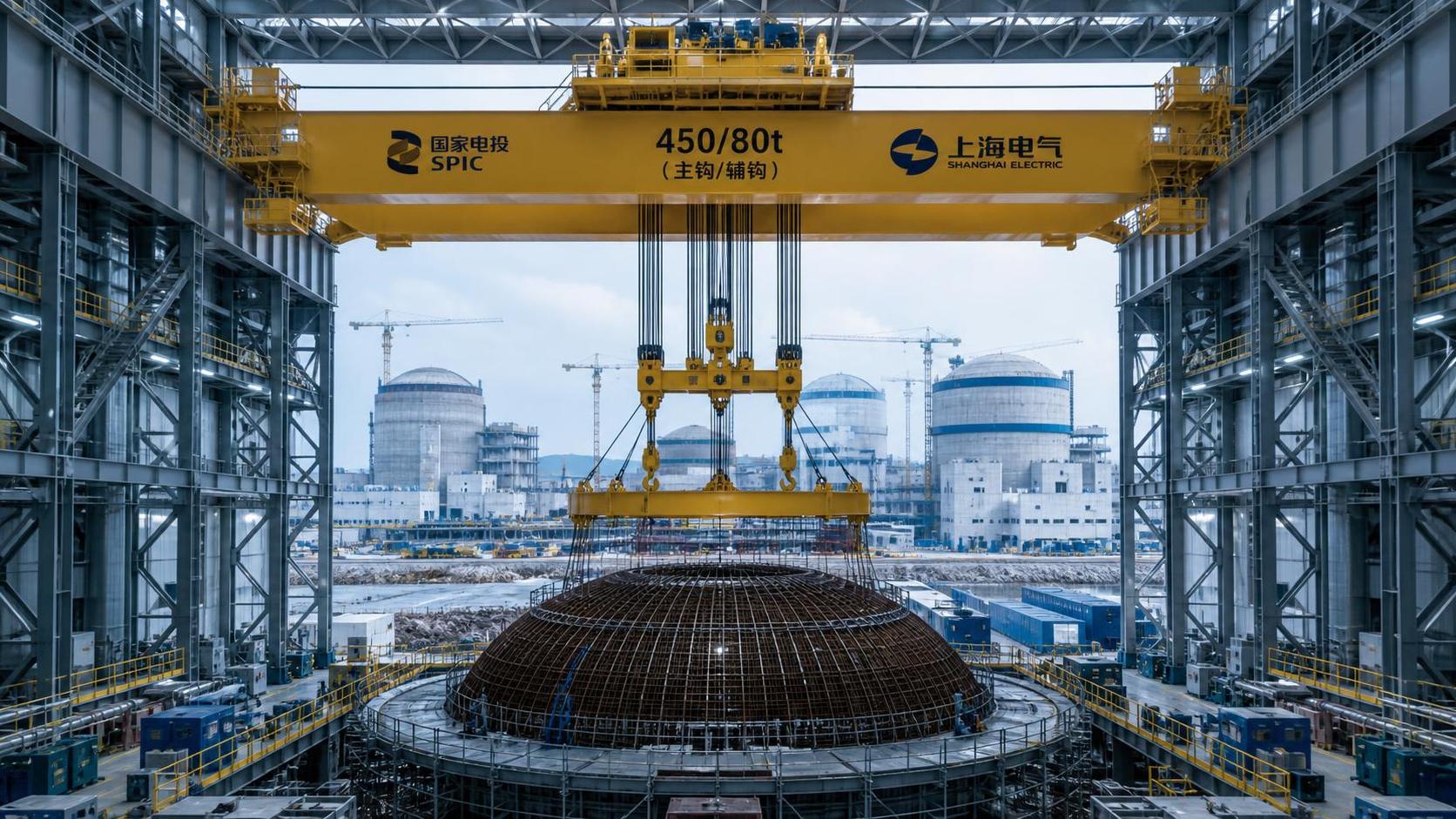China Approves 8 New Nuclear Units as Delivery Times Extend for Heavy Overhead Bridge Cranes