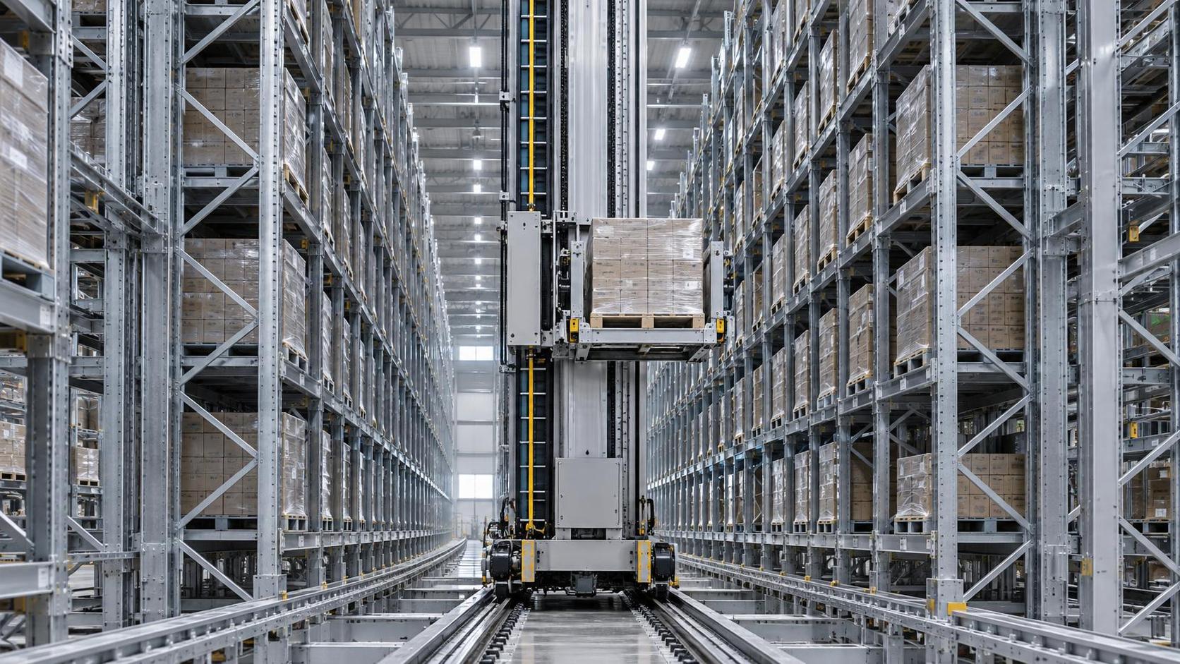 How to calculate total cost of ownership for high-bay stacker cranes over a 10-year lifecycle?