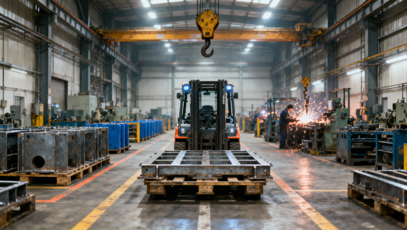 Where heavy duty factory intralogistics loses time between work cells