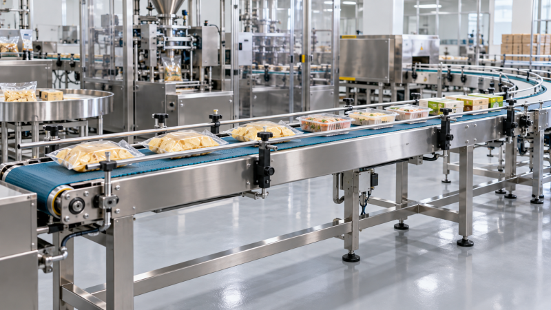 How to Specify a PVC Belt Conveyor for Hygienic Food Packaging Lines
