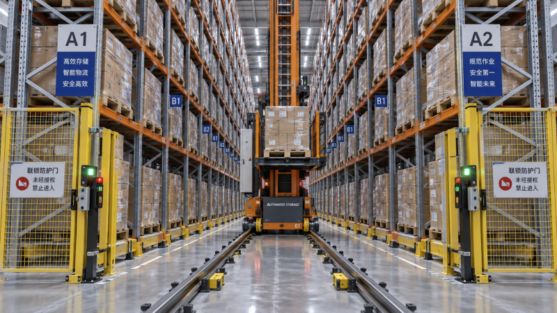 EN 528 safety compliance requirements for high-bay warehouses