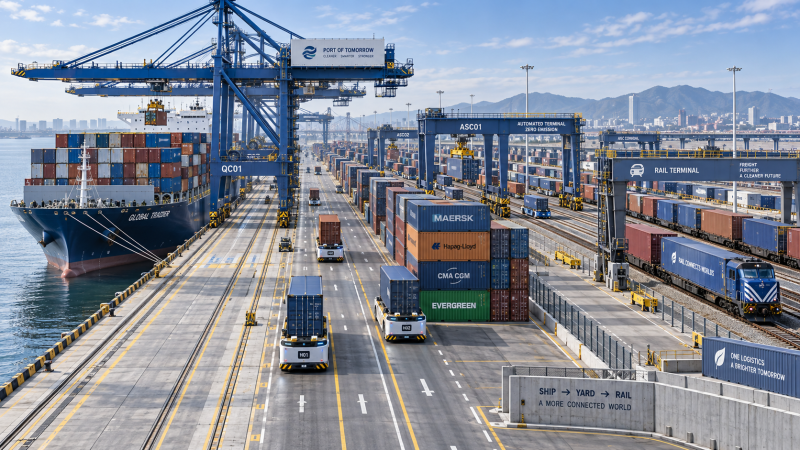 How to match material handling for ports to container flow patterns