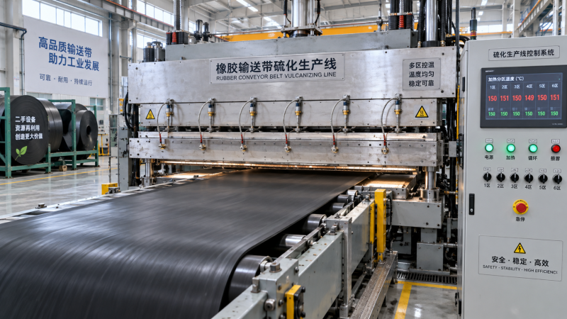 Assessing Heating Zones and Controls on a Used Belt Curing Line