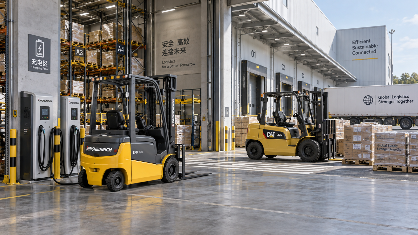 Should You Invest in Electric Forklifts or Keep Your Diesel Fleet?