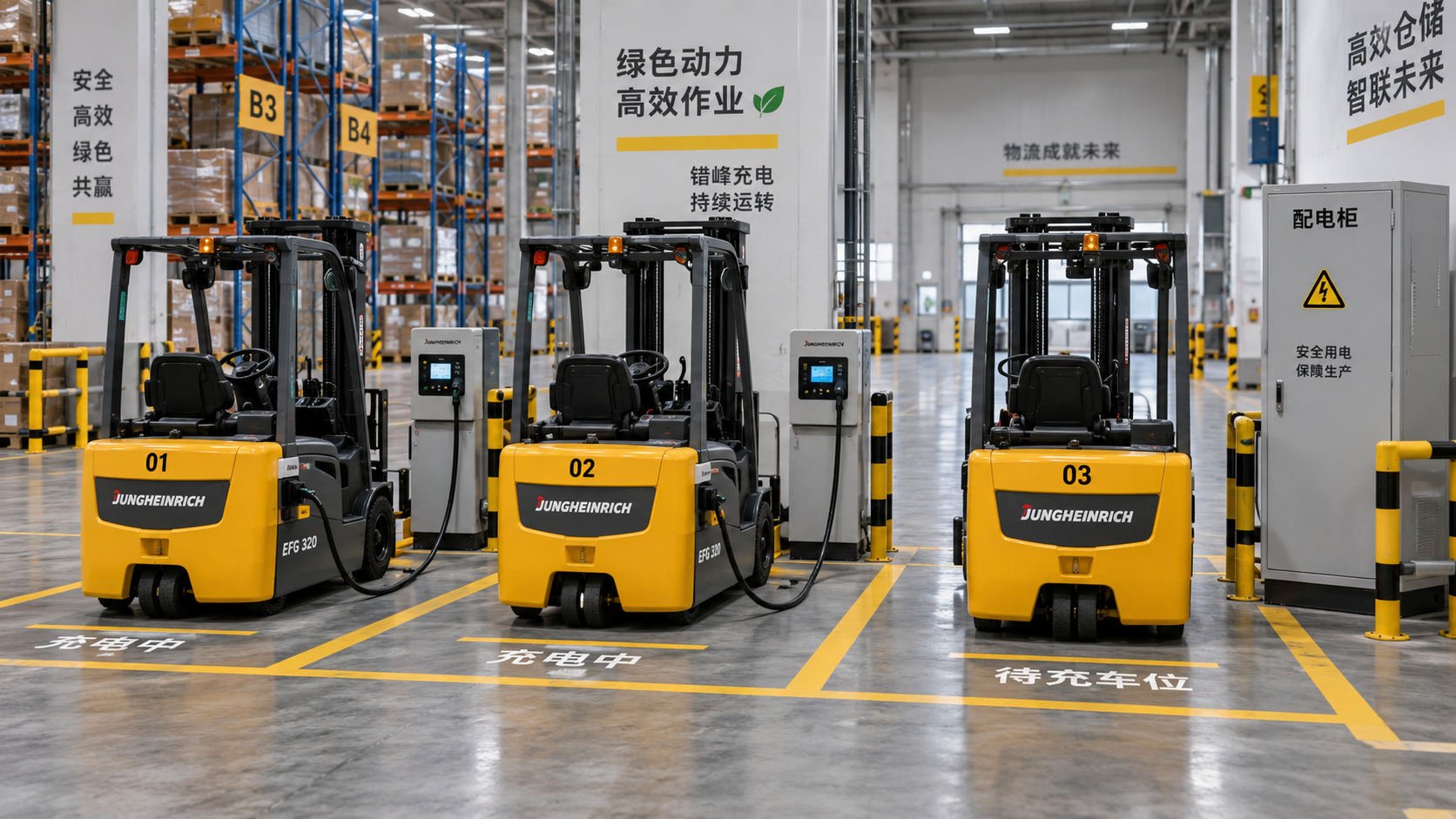 Forklift Energy Management: How to Cut Peak Demand in Multi-Shift Warehouses