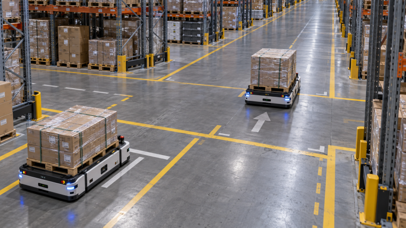 How AGV Routing Software Prevents Traffic Deadlocks in Busy Warehouses