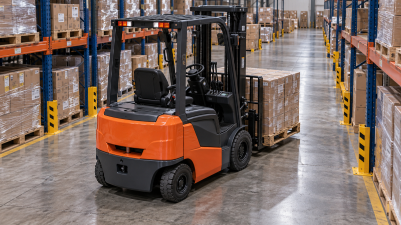 Choosing an Electric Counterbalance Forklift for Warehouse Aisles and Loads