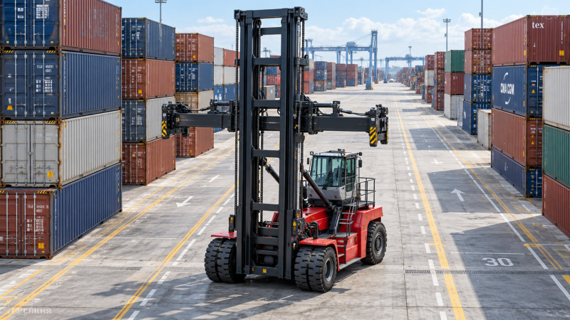 Empty Container Handling Systems: Choosing for Stack Height and Throughput