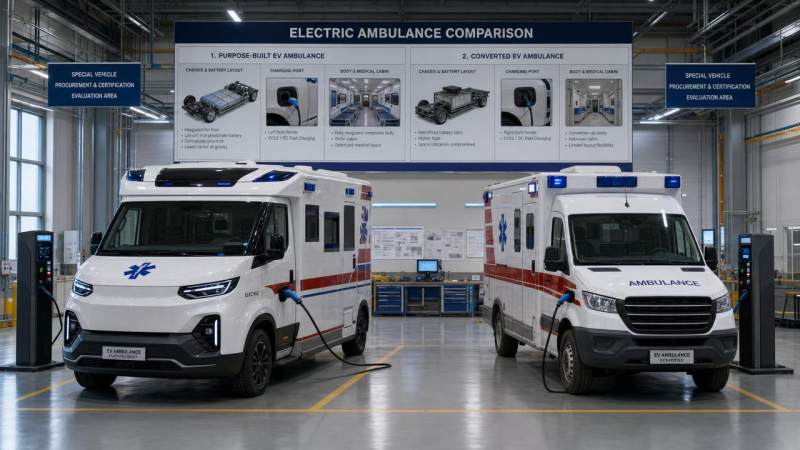 Electric Ambulance Conversion vs New Build: Cost, Range, and Certification Factors