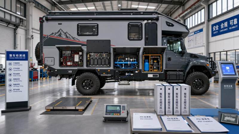 RV Compliance Standards Checklist: What Builders Must Verify Before Delivery