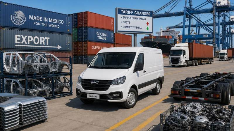 Mexico Lifts Tariffs on Chinese Light Vehicles to 50%