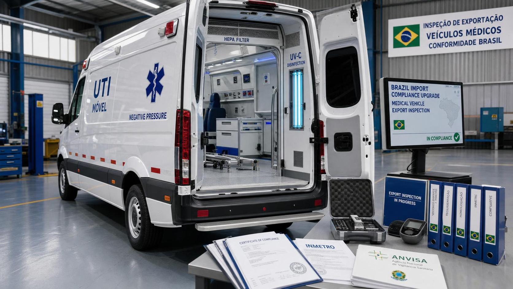 Brazil Tightens Import Rules for Negative Pressure Ambulances