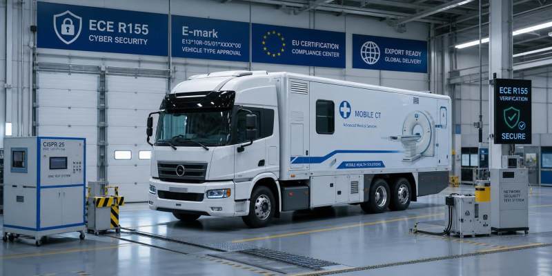 EU Makes ECE R155 Mandatory for Imported Mobile Clinic Vehicles