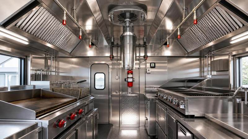 Mobile Kitchen Ventilation Design: Key Airflow, Ducting, and Fire Safety Requirements