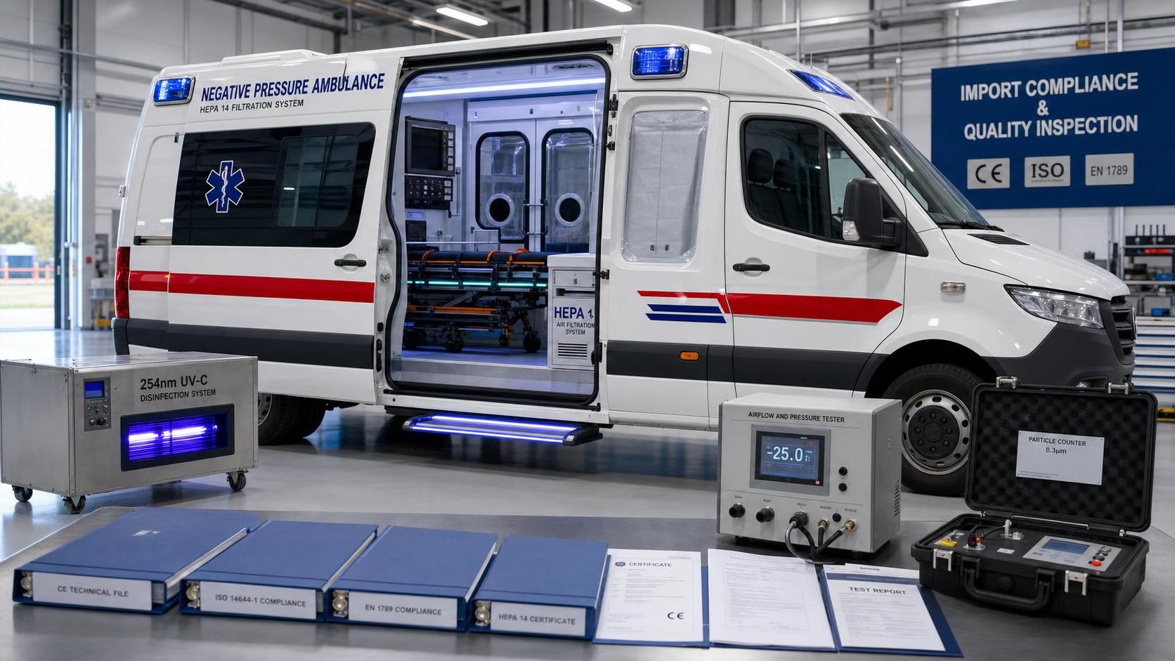 Brazil Tightens Import Rules for Negative Pressure Ambulances