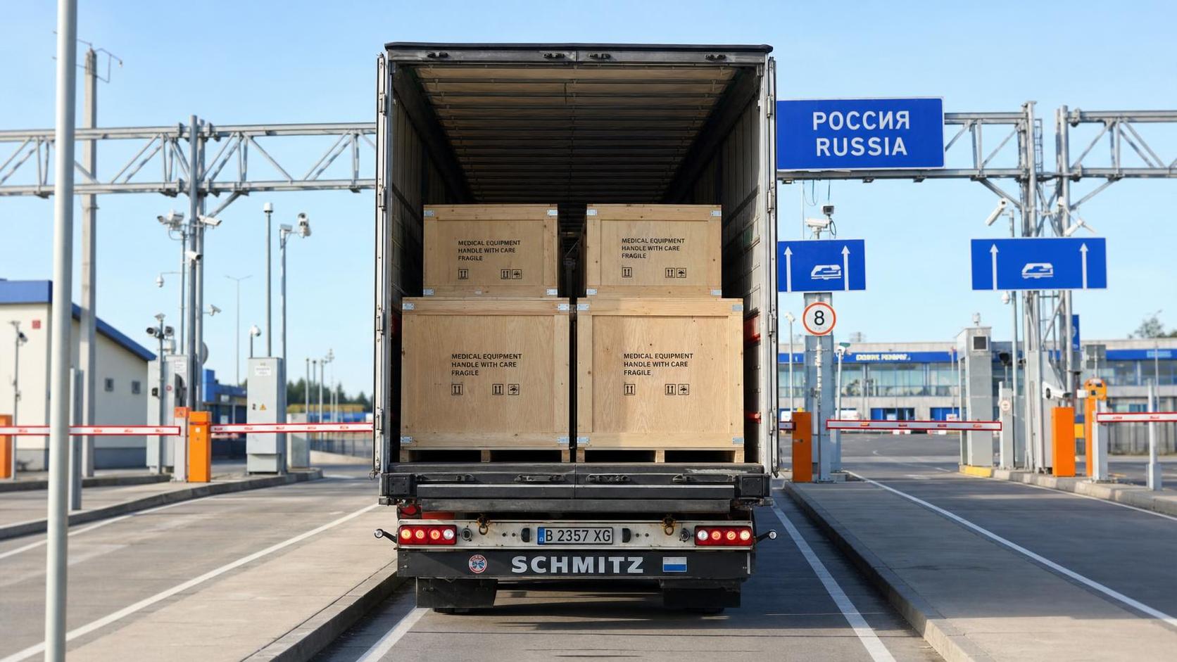 Russia Tightens Cross-Border Truck Toll Rules from Sept. 1