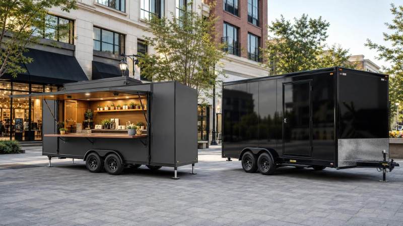 Pop-Up vs Enclosed Retail Trailers: Which Layout Fits Events, Streets, and Malls?