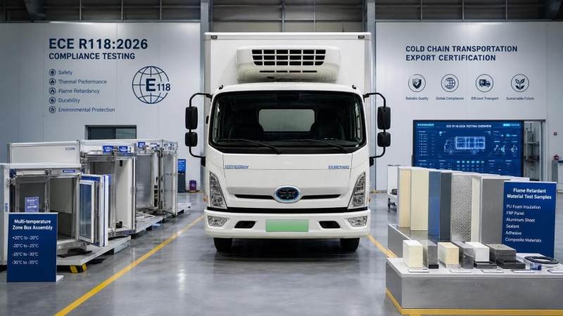 Revised ECE R118 Takes Effect for PU Insulated Boxes