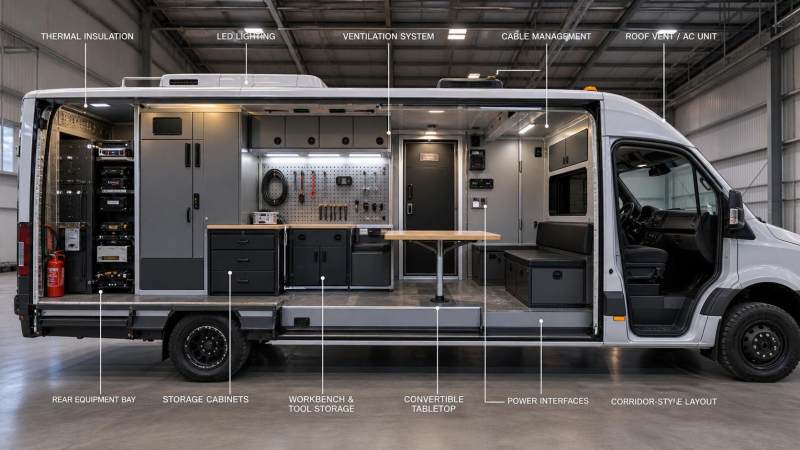 Modular Vehicle Interior Design: Common Layout Types and How to Match Them to Use Cases