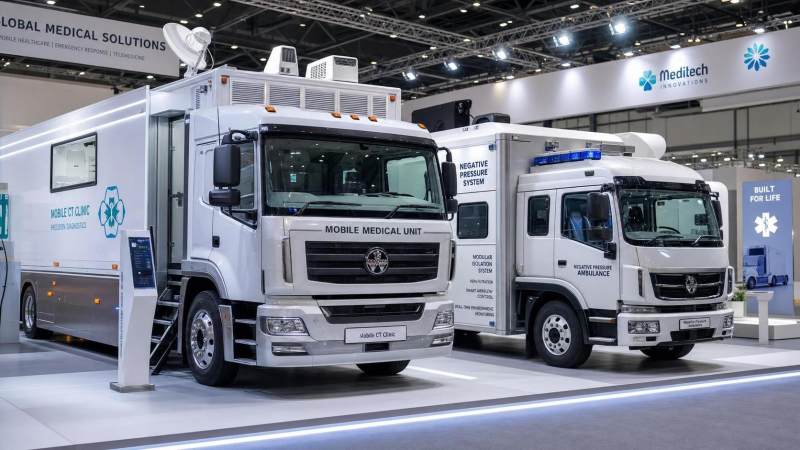 Middle East Buyers Signal Orders for China’s Medical Vehicles