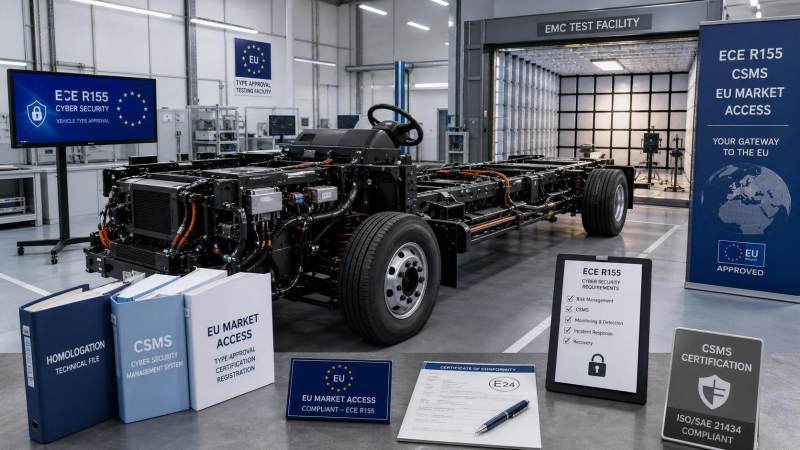ECE R155 Deadline Nears for Imported RV Chassis