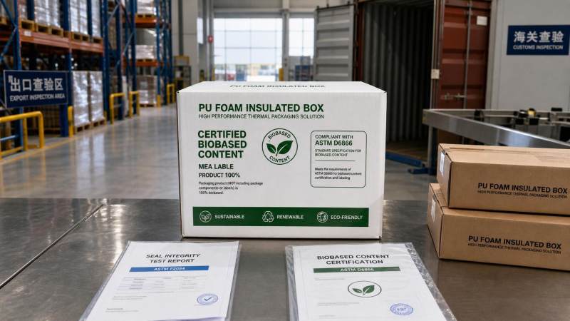 U.S. Customs Enforces ASTM D6866 Label Rule for PU Boxes
