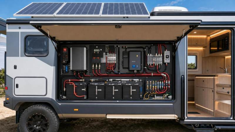 RV Electrical Systems Wiring Explained: Common Layouts, Load Planning, and Failure Points