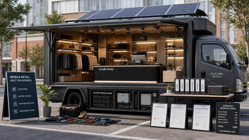 Mobile Retail Vehicle Cost Breakdown: Build, Power, Permits, and Operating Expenses