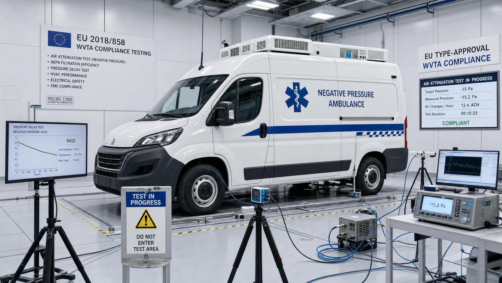 EU Tightens Airflow Decay Limit for Negative Pressure Ambulances