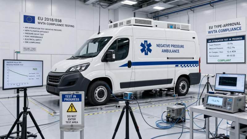 EU Tightens Airflow Decay Limit for Negative Pressure Ambulances