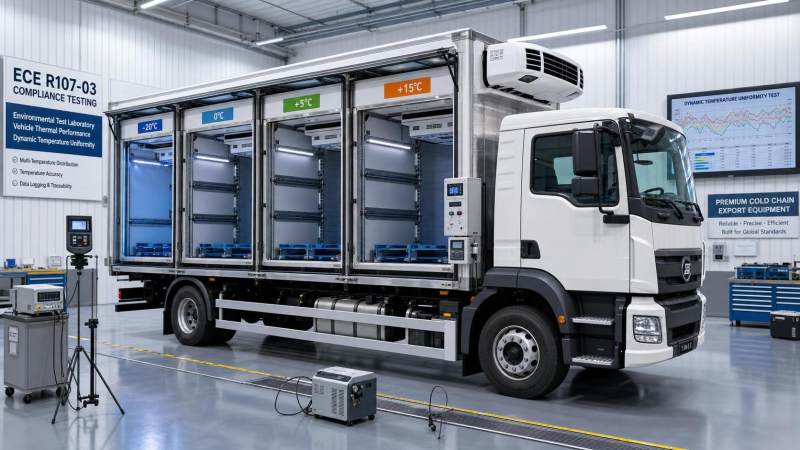 ECE R107-03 Takes Effect, Raising Multi-Compartment Cold Chain Certification