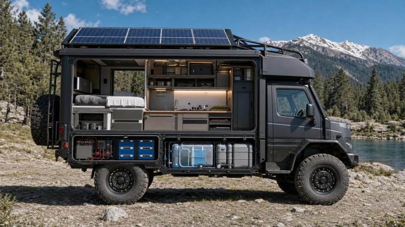 Mobile Living Systems Design for Off-Grid RVs: Power, Water, and Space Planning Basics