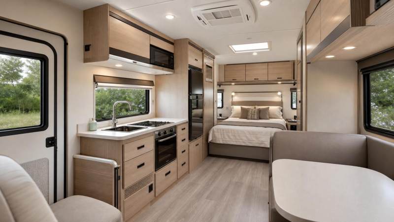Caravan Interior Systems Explained: Layout Options, Materials, and Storage Trade-Offs
